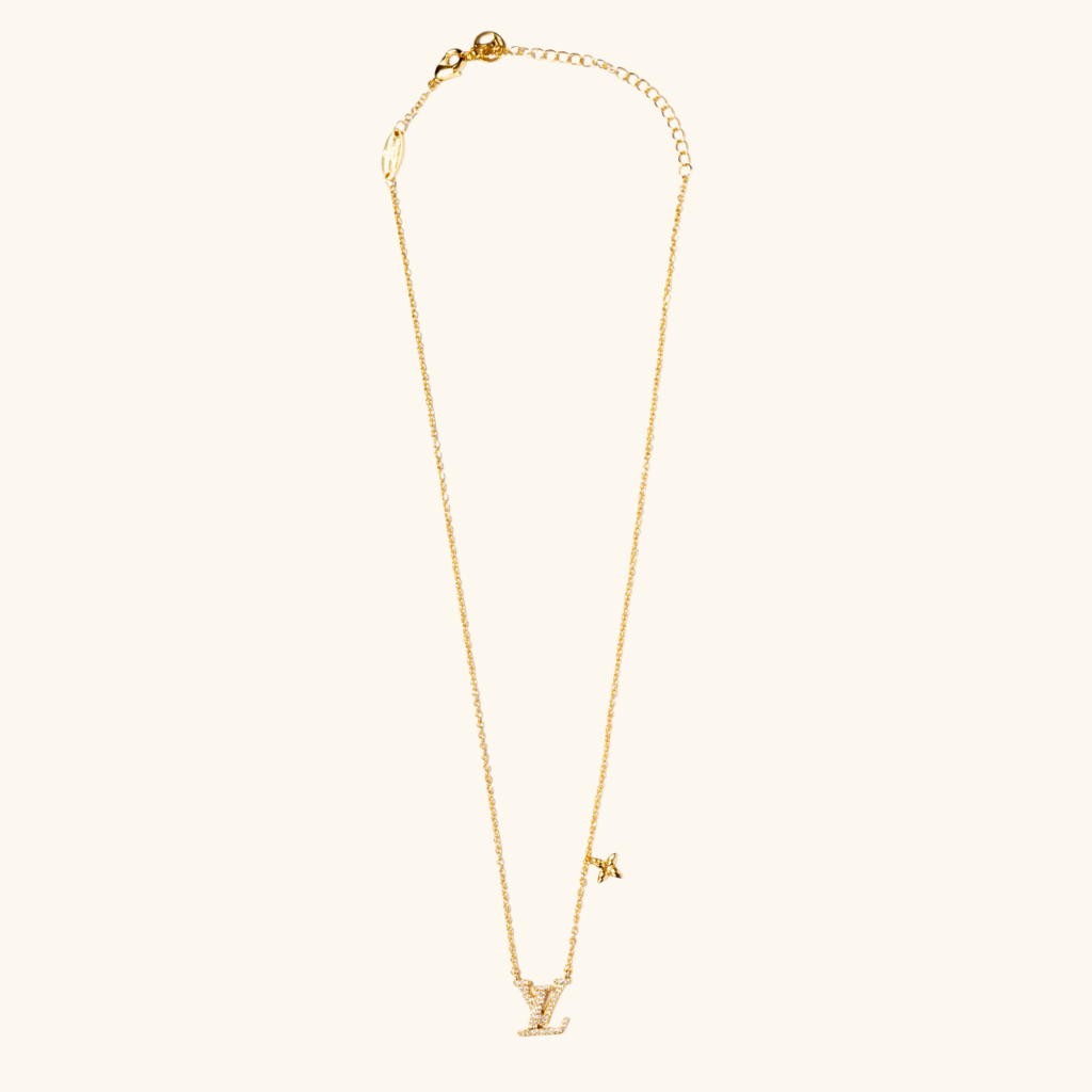 Collier Femme – Pendentif Lettre Cristallisé avec Détail Étoile en Acier Inoxydable Argenté Style Élégant