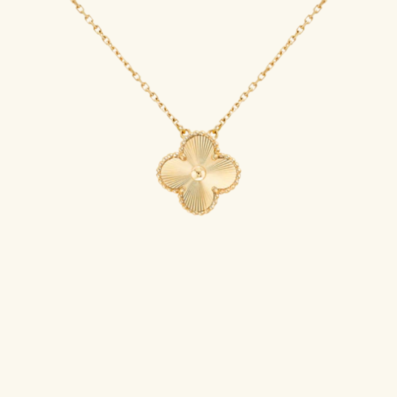 Collier Trèfle Femme – Acier Inoxydable