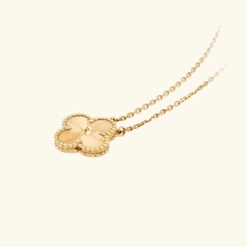 Collier Trèfle Femme – Acier Inoxydable