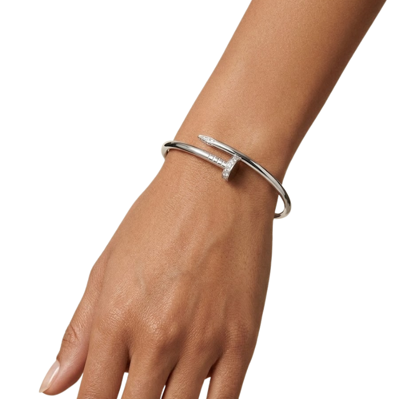 Bracelet à Pointes Femme – Acier Inoxydable