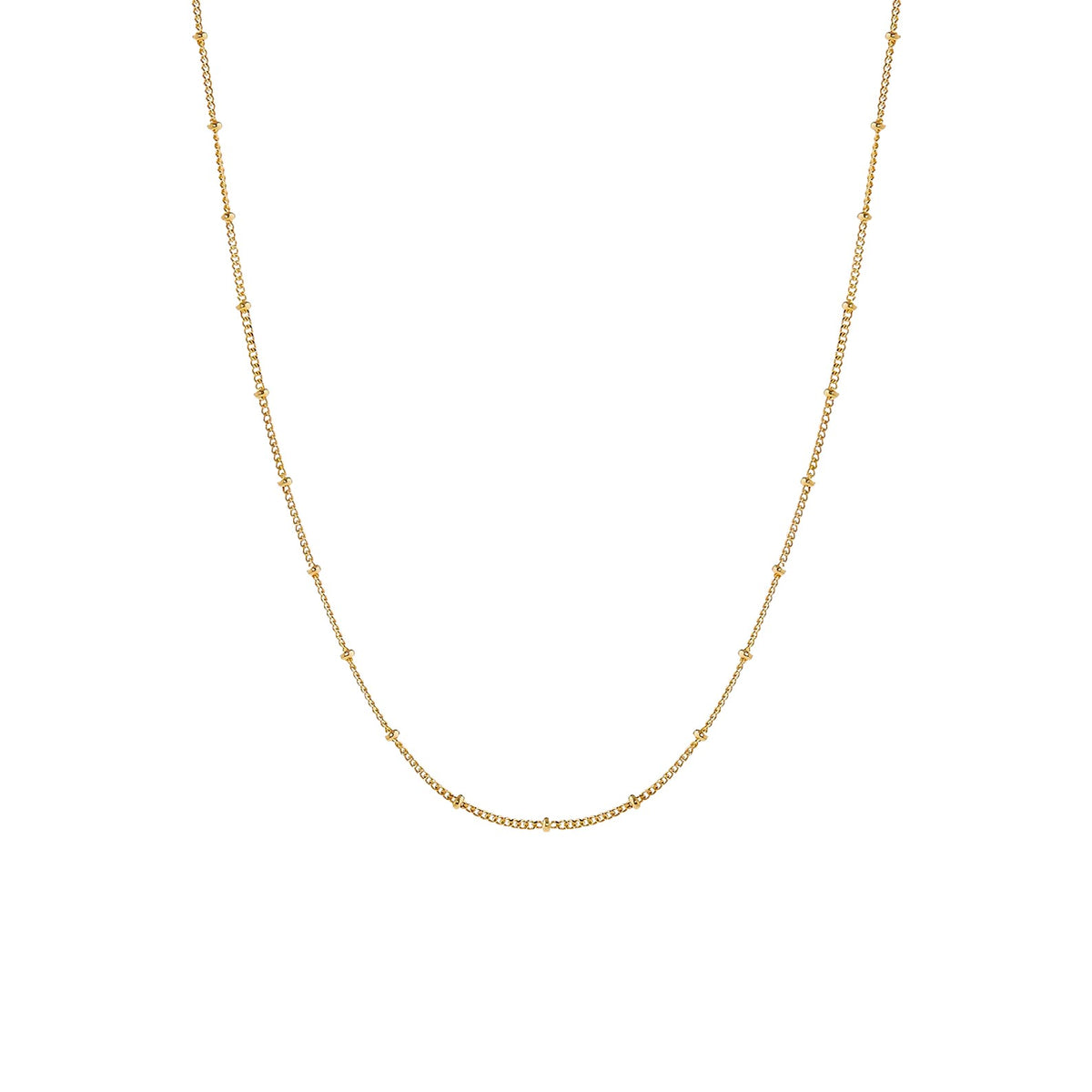 Collier Ras de Cou Chaîne Satellite Femme Acier Inoxydable
