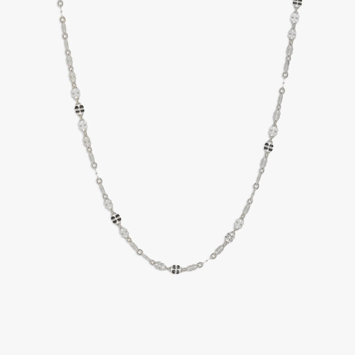 Collier Ras de Cou Chaîne Scintillante Femme Acier Inoxydable